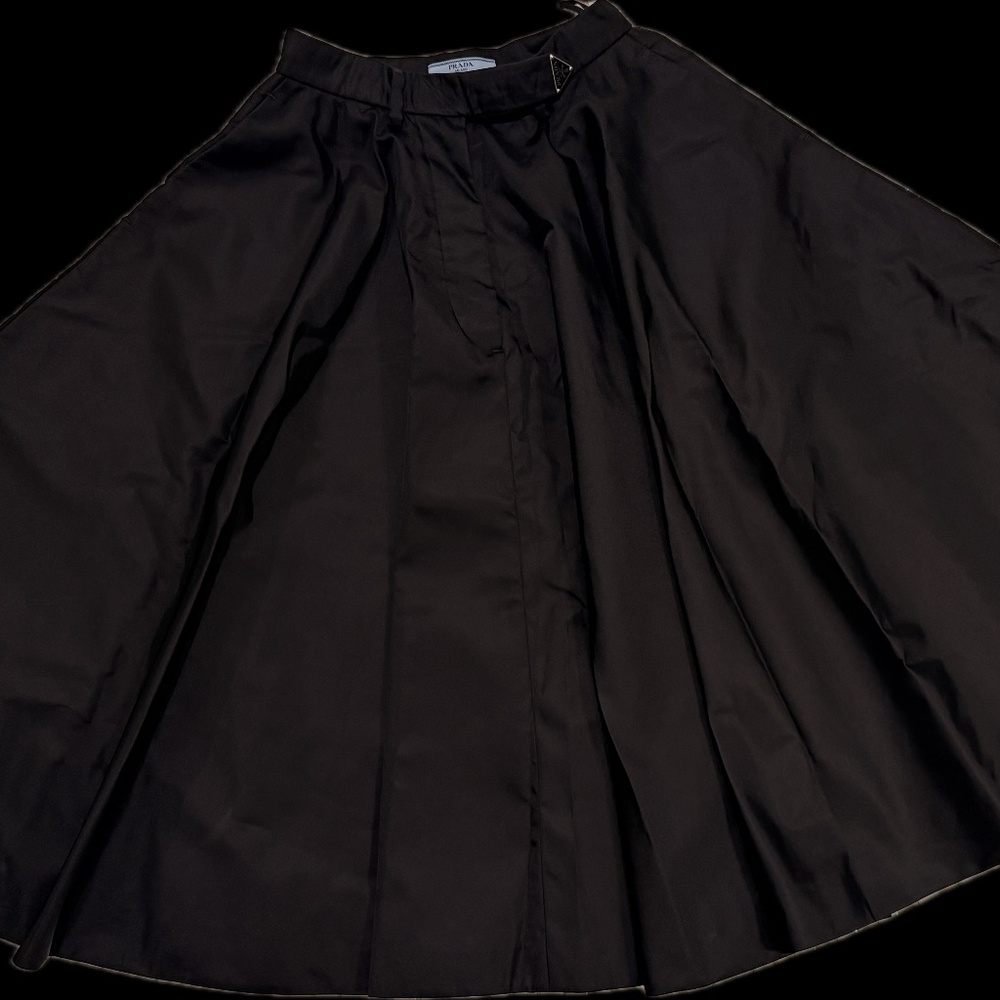 Prada Re-Nylon Pleated Skirt
